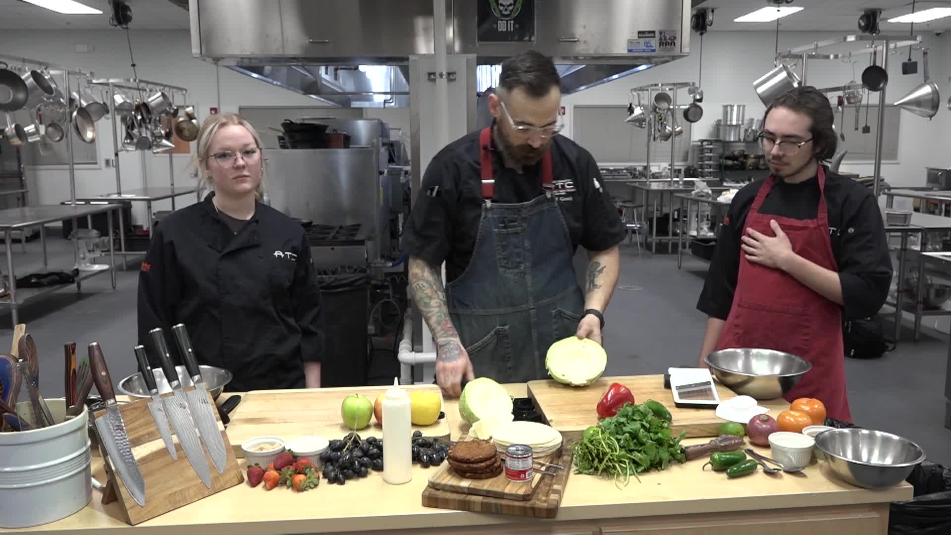 Cooking with Class -Veggie Enchiladas