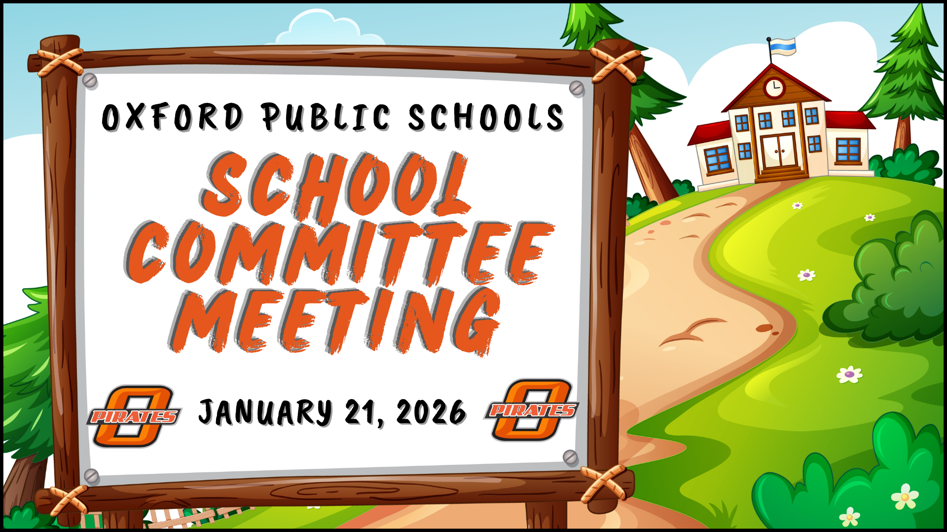 LIVE School Committee Meeting January 21st, 2026