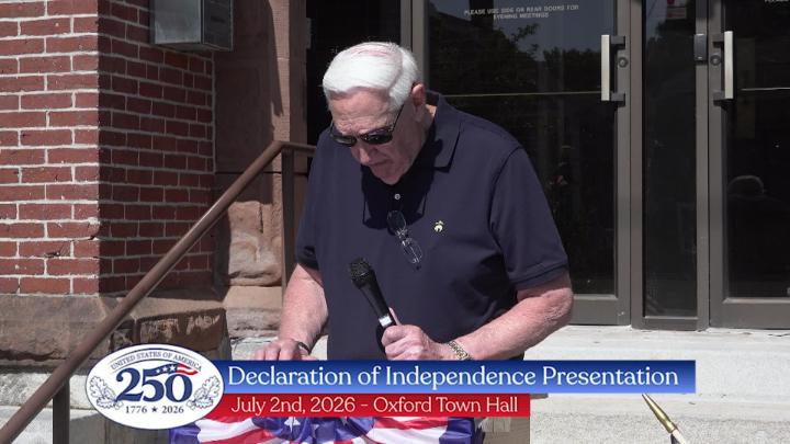 Thumbnail image for 250th Celebration - Declaration of Independence Copy Presentation July 2nd, 2026